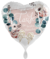 Preview: Folienballon - Zur Taufe die besten Wünsche! - ø 43cm